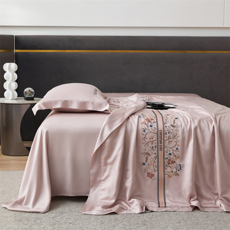 帛享家纺 兰精天丝60SLF大豆桑蚕丝抗菌夏被 单位（条）BXCTD-41301 漫妮春竹色 200*230CM